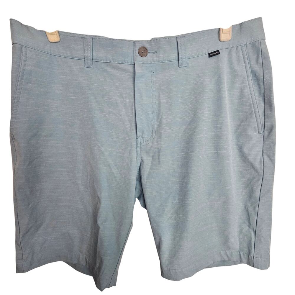 Travis Mathew Mens Golf Chino Shorts 36 Athletic Wicking Stretch Active Resort